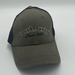 Carhartt Olive Green Mesh Back Cap